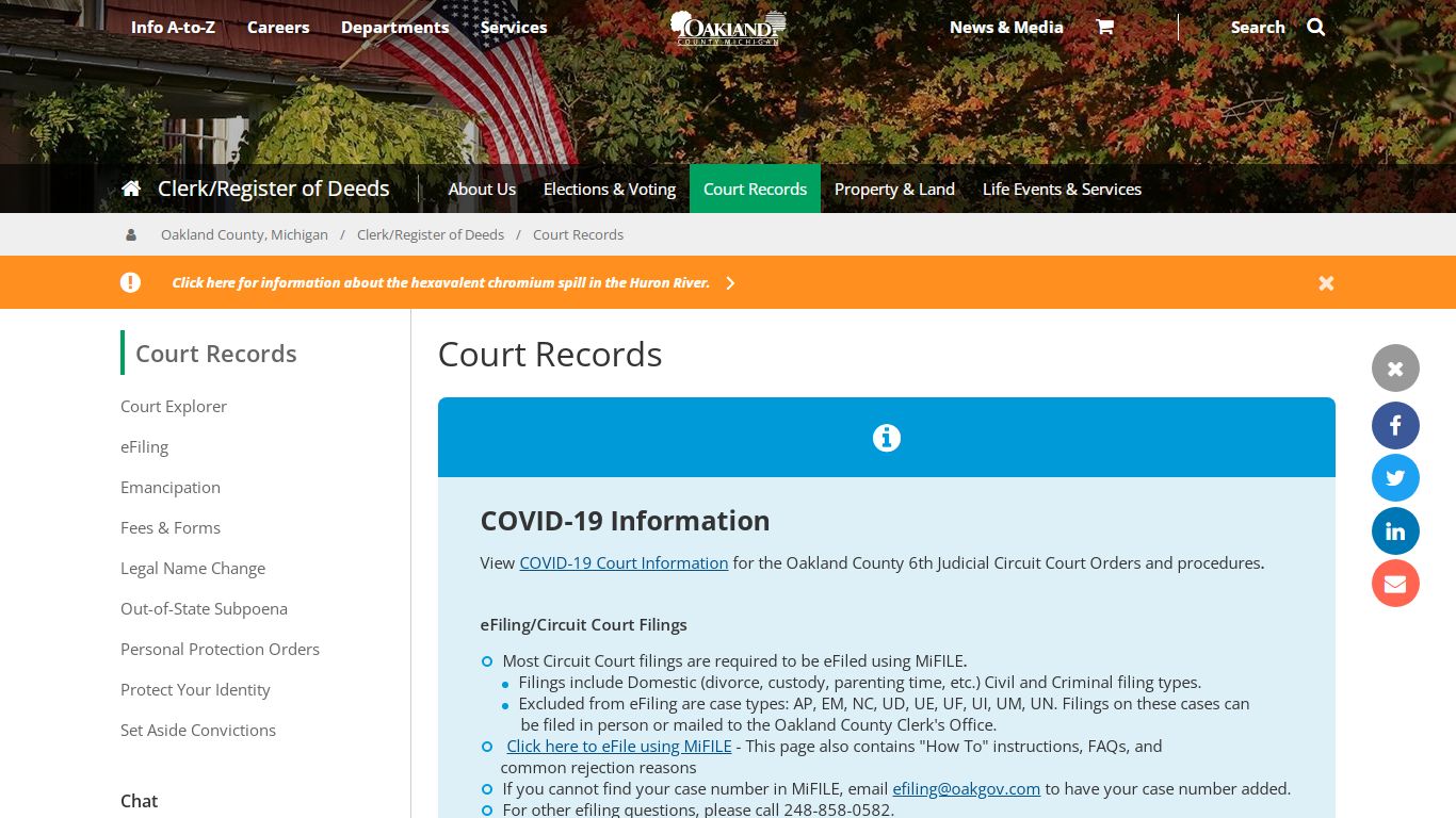 Court Records | Court Records - Oakland County, Michigan